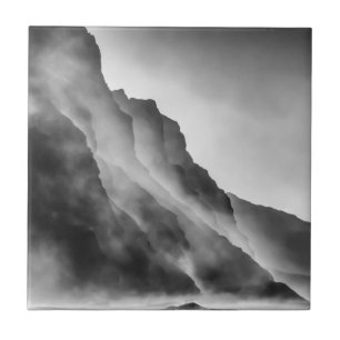 Mist on the rocks tile
