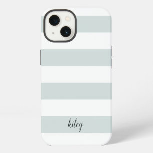 Mist Stripe Personalized iPhone 13 Case