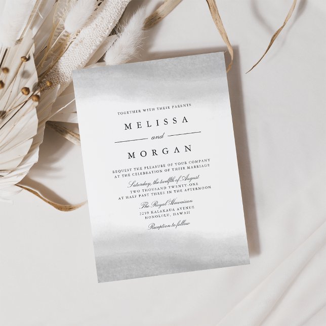 Mist Wedding Invitation (Creator Uploaded)