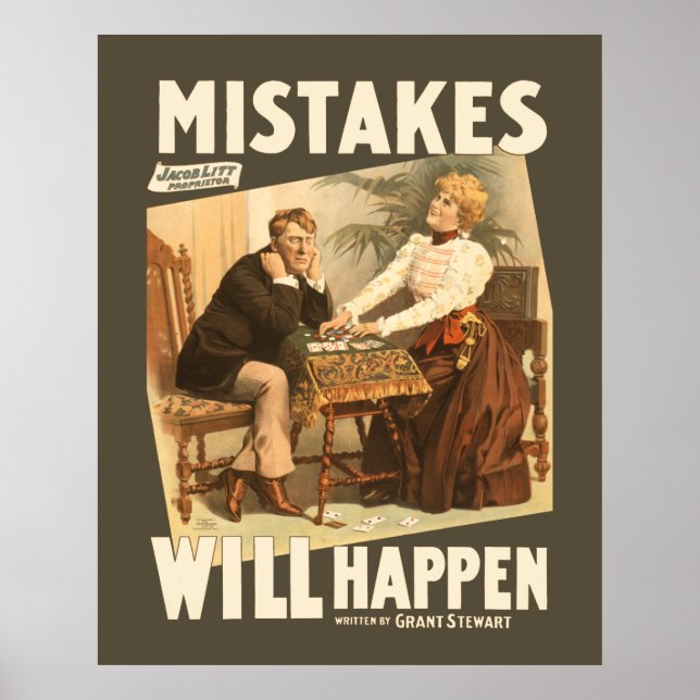 Mistakes Will Happen Poster (Front)