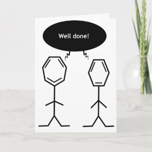 mister benzene well done! card
