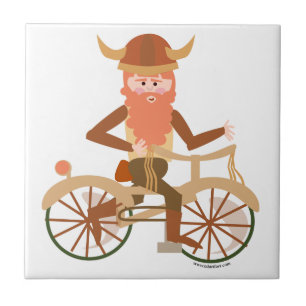 Mister Biking Viking Tile