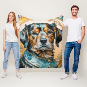 Mister Doggie Fleece Blanket