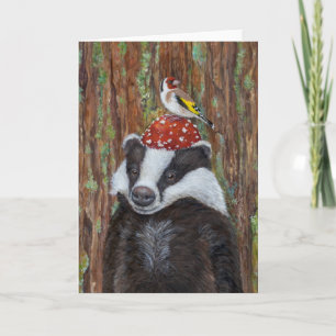 Mister Finch greeting card