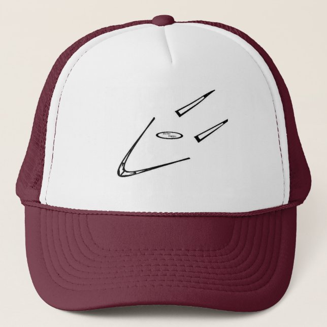 Mister Happy Face Trucker Hat (Front)