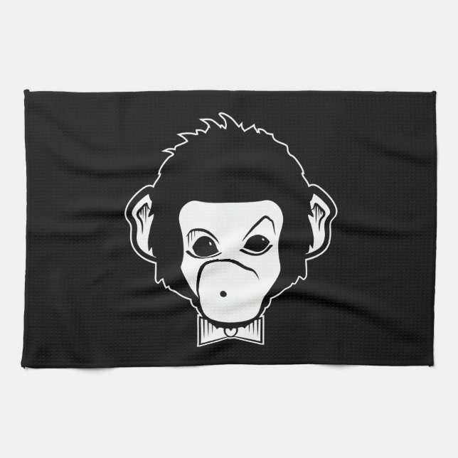 mister monkey kitchen towel (Horizontal)