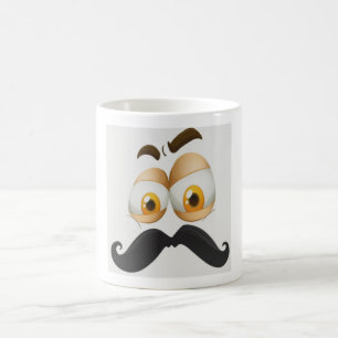 Mister moustache coffee mug