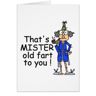 Funny Old Man Birthday Cards, Photocards, Invitations & More