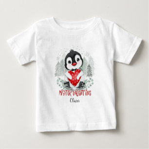 Mister Valentine baby boy personalized T-Shirt