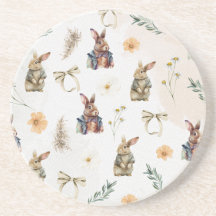 Mister Whimsy Spring Bunny Dessous de verre