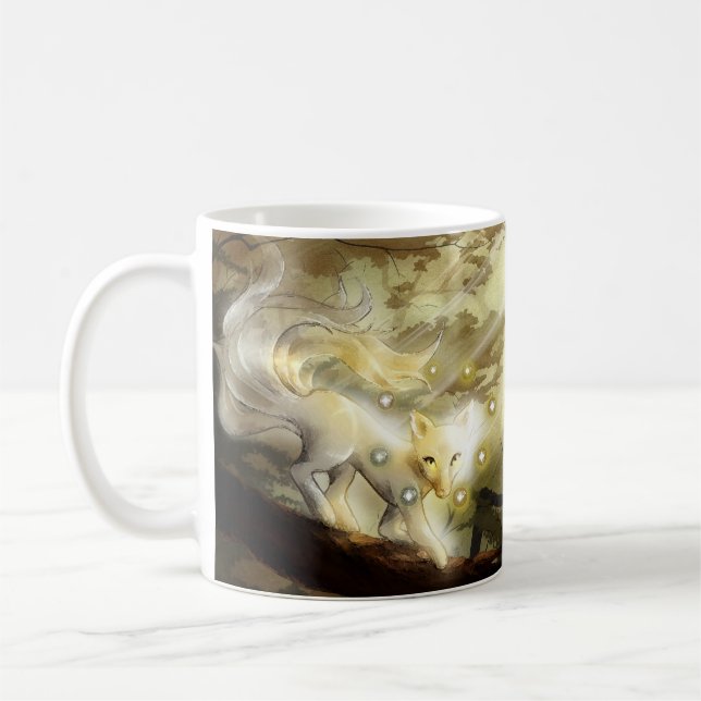 Mistic Fox Coffee Mug (Left)