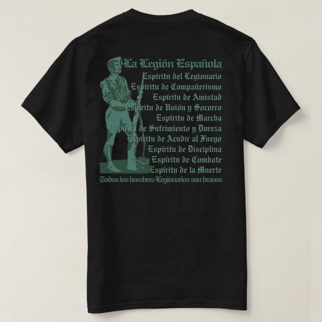 MÍSTICA LEGIONARIA T-Shirt (Design Back)