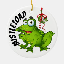 MistleToad 4 - SRF Ceramic Ornament