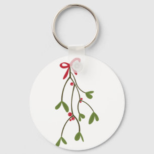 Mistletoe Keychain