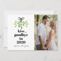 Mistletoe Kiss Goodbye to 2020 Do-Over Funny Humou