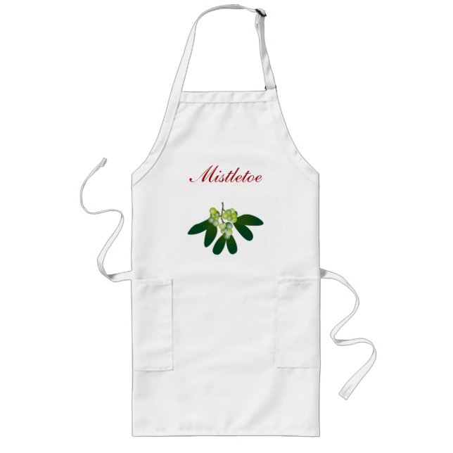 Mistletoe Long Apron (Front)
