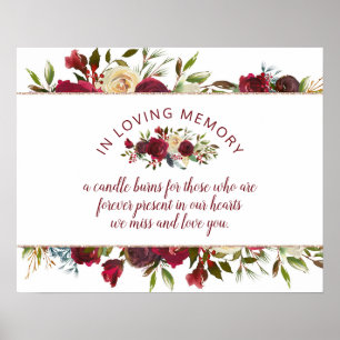 Mistletoe Manor Winter In Loving Memory Sign