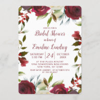 Mistletoe Manor Winter Wedding Bridal Shower