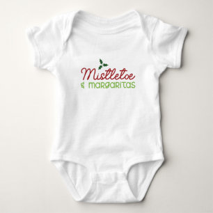 mistletoe margarita Baby Bodysuits