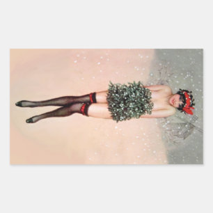 Mistletoe Miss Sticker