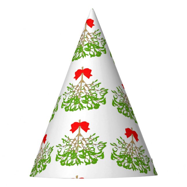 Mistletoe Party Hat (Front)