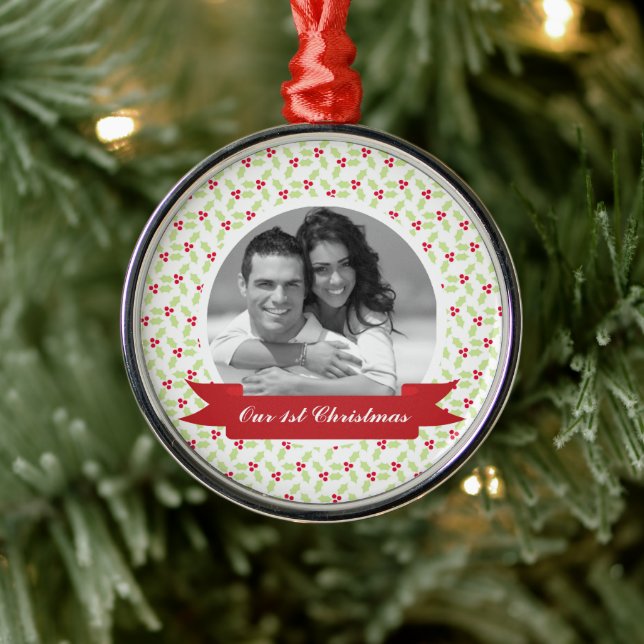 Mistletoe Photo Ornaments (Tree)