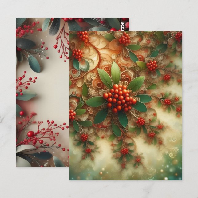 Mistletoe Postcard (Front/Back)