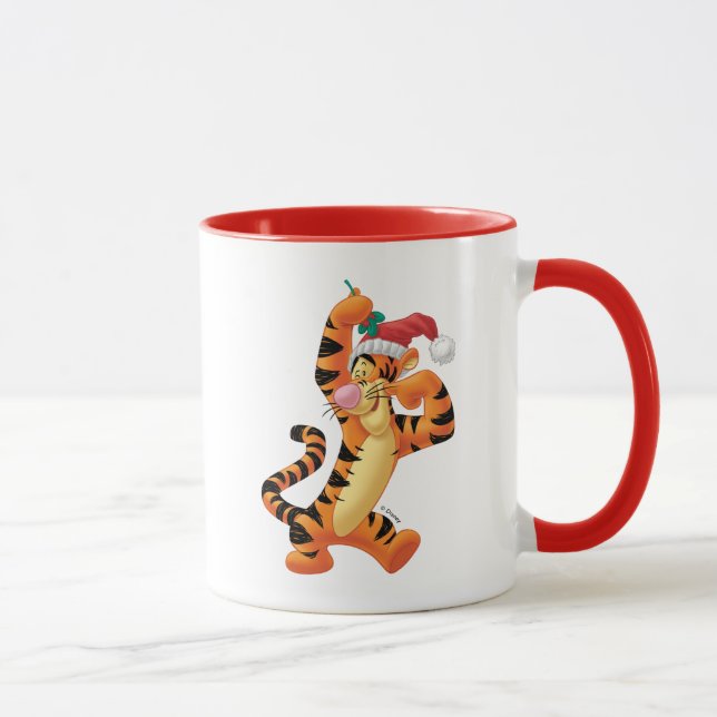 Mistletoe Tigger Mug (Right)