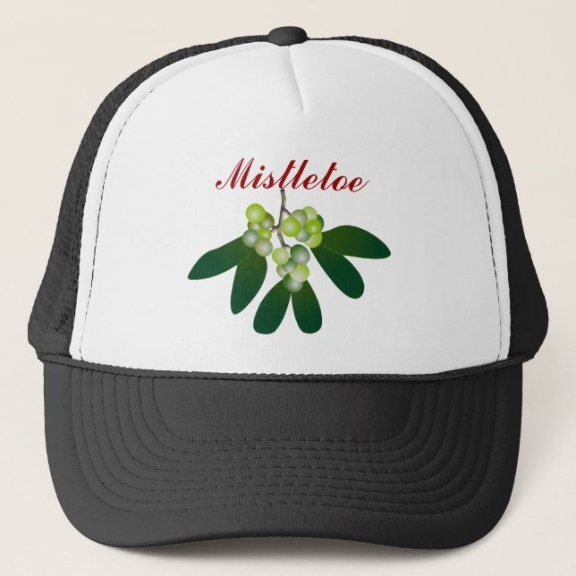 Mistletoe Trucker Hat (Front)