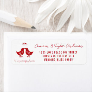 Mistletoes Kissks Holiday Mariage Adresse