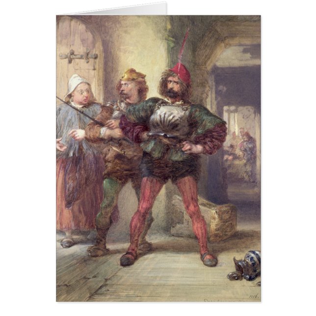 Mistress Quickly, Nym and Bardolph (Front)