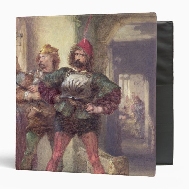 Mistress Quickly, Nym and Bardolph Binder (Front/Inside)