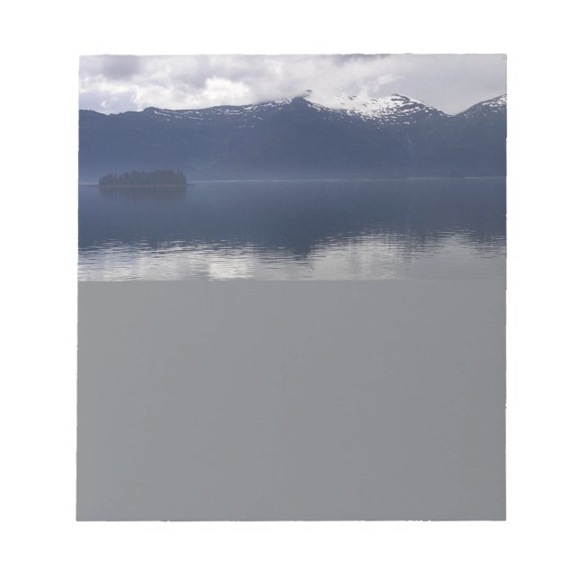 Misty Alaskan Sea Notepad (Front)