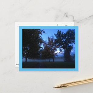 Misty Blue Card