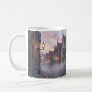 Misty Bruges Lantern Glow Dreamscape Mug