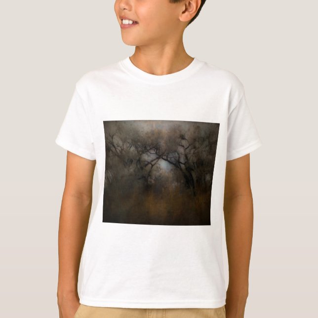 Misty Cottonwoods T-Shirt (Front)