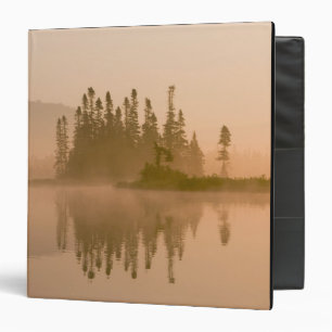 Misty dawn on East Inlet, Pittsburg, New Binder