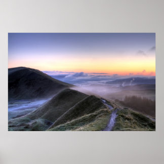 misty dawn poster