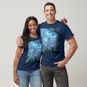 Misty Echoes from the Garden of Blue Fog (1) T-Shirt