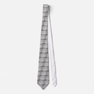 Misty Evening at Frisco Pier OBX Tie