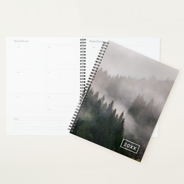 Misty Forest in the Mountains Planner (Display)