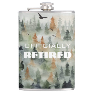 Misty Forest Officially Retired Flask