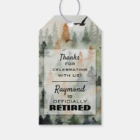 Misty Forest Party Favour Hang Tags