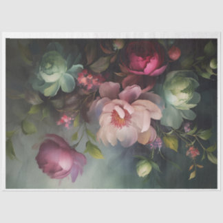 Misty Garden Tissue Paper