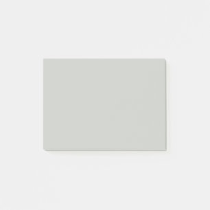 Misty Grey Green Solid Colour Post-it Notes