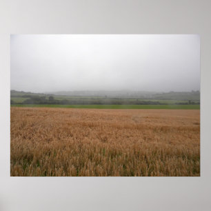 Misty Irish Meadow Print