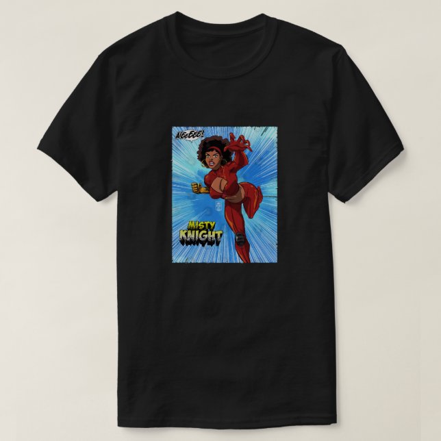 Misty Knight T-Shirt Copy (Design Front)