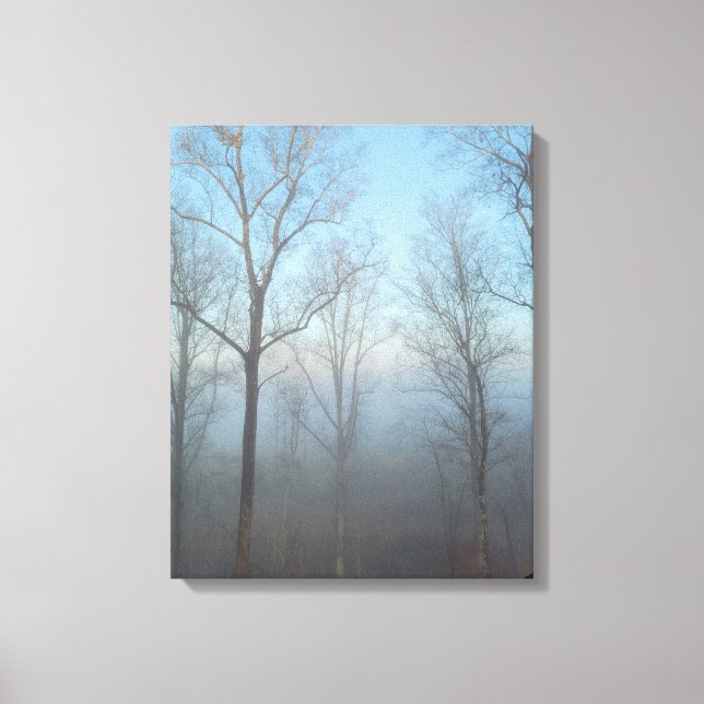 Misty Morning Canvas Print (Front)
