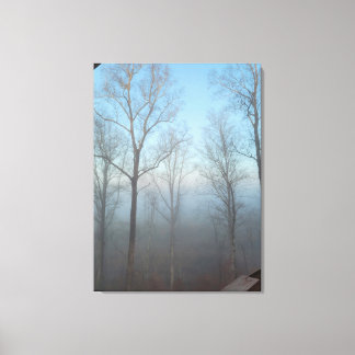 Misty Morning Canvas Print