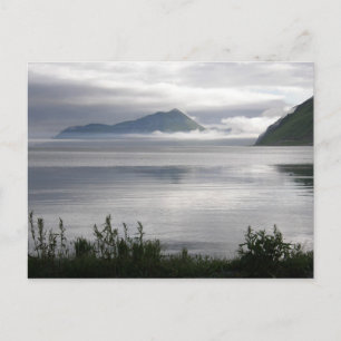 Misty Morning on Illiuliuk Bay, Unalaska Island Postcard